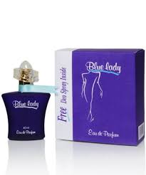 Blue lady ladies perfume